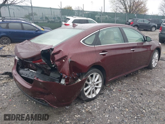 2013 Toyota Avalon XLE with VIN 4T1BK1EB4DU032060, listed as a IAAI auction lot 41967733 with 51,081 mi miles and . Bid and sale history available at DreamBid. Image 4.