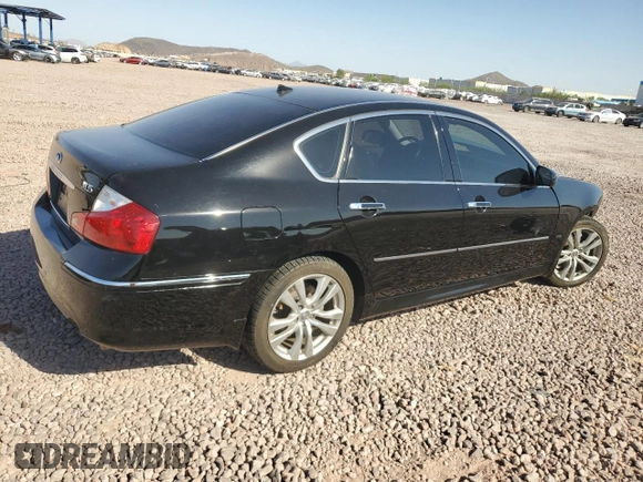 2009 Infiniti M with VIN JNKCY01E09M800754, listed as a Copart auction lot 74478854 with 67,794 mi miles and Salvage Title. Bid and sale history available at DreamBid. Image 3.