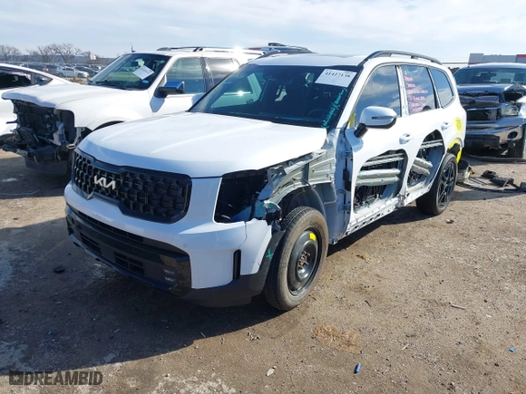 2024 Kia Telluride SX Prestige X-Pro with VIN 5XYP5DGCXRG440273, listed as a IAAI auction lot 41427138 with 41,791 mi miles. Bid and sale history available at carsss.com. Image 17.