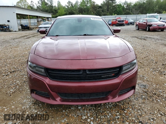 2018 Dodge Charger SXT Plus with VIN 2C3CDXHG8JH203439, listed as a Copart auction lot 43876725 with Not Provided miles and Salvage Title. Bid and sale history available at carsss.com. Image 5.