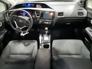 2015 Honda Civic EX with VIN 19XFB2F82FE010770, listed as a Copart auction lot 43957405 with 185,372 mi miles and Salvage Title. Bid and sale history available at carsss.com. Image 8.
