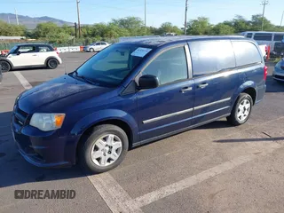 2013 Ram Cargo Van Tradesman with VIN 2C4JRGAG2DR783641, listed as a IAAI auction lot 41526134 with 16,137 mi miles. Bid and sale history available at carsss.com. Image 2.
