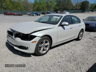2013 BMW 3 Series 328i xDrive with VIN WBA3B5C54DF597584, listed as a Copart auction lot 53128445 with 140,082 mi miles and Salvage Title. Bid and sale history available at carsss.com. Image 1.