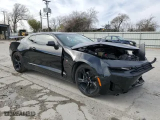 2023 Chevrolet Camaro 2LT with VIN 1G1FD1RX7P0133037, listed as a Copart auction lot 42491605 with 22,209 mi miles and Salvage Title. Bid and sale history available at carsss.com. Image 4.