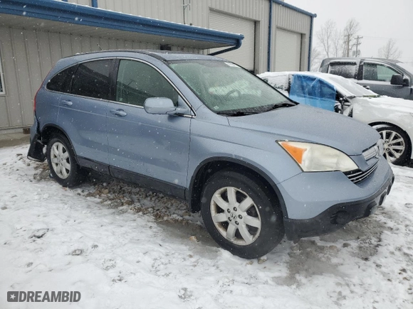 2007 Honda CR-V EX-L with VIN JHLRE48737C121828, listed as a Copart auction lot 41498105 with 195,168 mi miles and Clean Title. Bid and sale history available at carsss.com. Image 4.