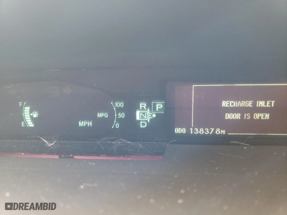 2014 Toyota Prius Plug-In with VIN JTDKN3DP3E3062081, listed as a Copart auction lot 49536725 with 138,378 mi miles and Salvage Title. Bid and sale history available at carsss.com. Image 9.