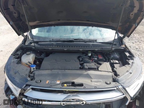 2017 Ford Edge Titanium with VIN 2FMPK4K81HBB51275, listed as a IAAI auction lot 42072543 with 90,912 mi miles. Bid and sale history available at carsss.com. Image 10.
