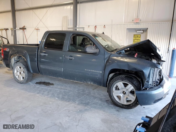 2008 Chevrolet Silverado 1500 LTZ with VIN 3GCEK13358G254970, listed as a Copart auction lot 53544695 with 203,895 mi miles and Salvage Title. Bid and sale history available at carsss.com. Image 4.