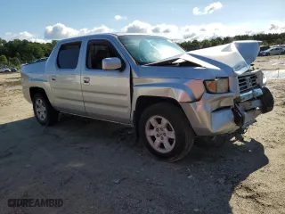 2006 Honda Ridgeline RTL with VIN 2HJYK16556H507322, listed as a Copart auction lot 68278364 with 0 mi miles and Salvage Title. Bid and sale history available at carsss.com. Image 4.