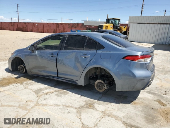 2021 Toyota Corolla SE with VIN JTDP4MCE6MJ058938, listed as a Copart auction lot 51864075 with 66,278 mi miles and Salvage Title. Bid and sale history available at carsss.com. Image 2.