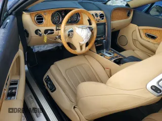 2013 Bentley Continental GT with VIN SCBGR3ZA0DC079677, listed as a Copart auction lot 82753764 with 58,406 mi miles and Salvage Title. Bid and sale history available at DreamBid. Image 8.