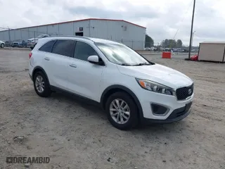 2016 Kia Sorento LX with VIN 5XYPG4A51GG023366, listed as a IAAI auction lot 41955197 with 213,395 mi miles. Bid and sale history available at carsss.com. Image 1.