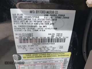 2005 Ford Freestyle SE z VIN 1FMZK01155GA31022, wystawiony jako IAAI lot #42042252 z przebiegiem 138 615 mil mil oraz . Historia ofert i sprzedaży dostępna na DreamBid. Obrazek 9.