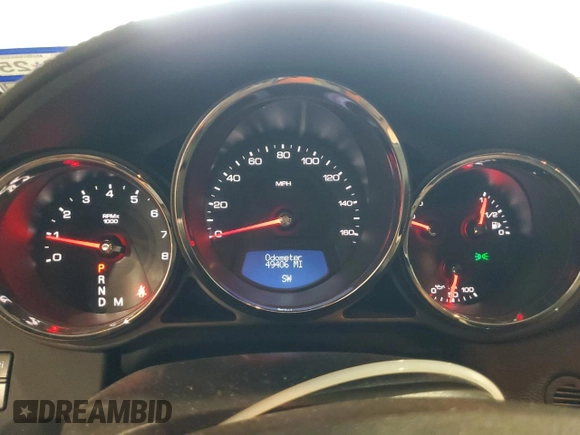 2014 Cadillac CTS Premium with VIN 1G6DD1E38E0178165, listed as a Copart auction lot 77033664 with 49,406 mi miles and Salvage title. Bid and sale history available at DreamBid. Image 9.