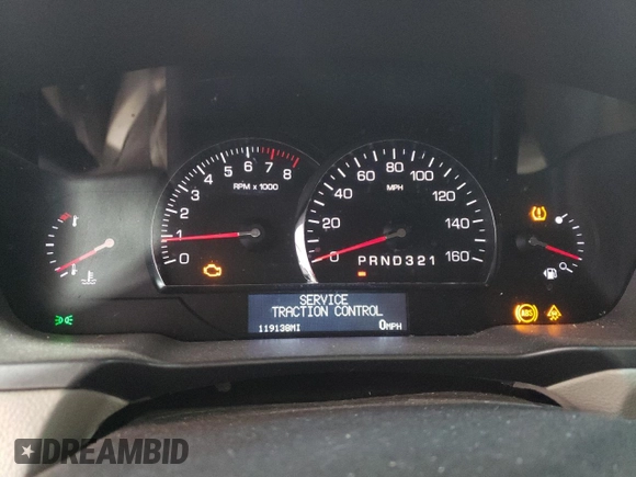 2008 Cadillac DTS 1SA z VIN 1G6KD57YX8U180665, wystawiony jako Copart lot #52109515 z przebiegiem 119 138 mil mil oraz Szkody całkowita. Historia ofert i sprzedaży dostępna na DreamBid. Obrazek 9.