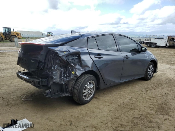 2020 Toyota Prius Prime LE with VIN JTDKARFP5L3142717, listed as a Copart auction lot 50379455 with 82,531 mi miles and Salvage Title. Bid and sale history available at carsss.com. Image 3.