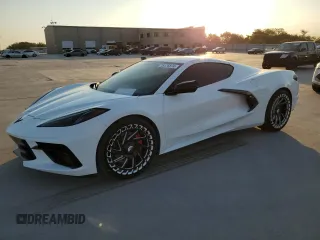 2022 Chevrolet Corvette 1LT with VIN 1G1YA2D44N5110707, listed as a Copart auction lot 75176874 with 12,056 mi miles and Clean Title. Bid and sale history available at carsss.com. Image 1.
