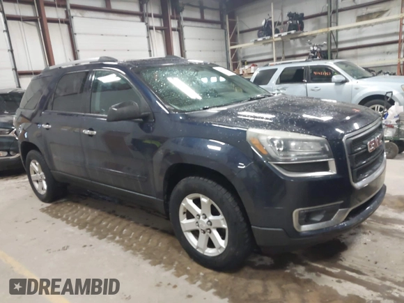 2015 GMC Acadia SLE with VIN 1GKKRNED3FJ128733, listed as a IAAI auction lot 41486100 with 175,684 mi miles and . Bid and sale history available at DreamBid. Image 1.