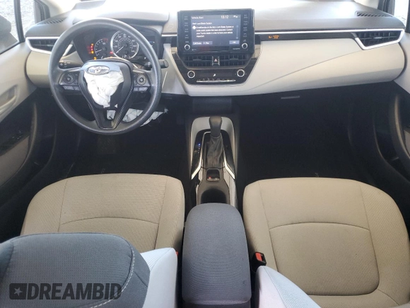 2022 Toyota Corolla LE with VIN 5YFEPMAE4NP344270, listed as a Copart auction lot 53124835 with 38,407 mi miles and Salvage Title. Bid and sale history available at DreamBid. Image 8.