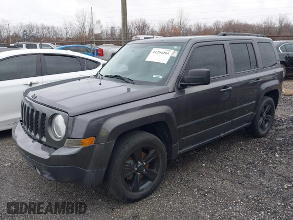 2015 Jeep Patriot Altitude Edition with VIN 1C4NJPBA6FD250698, listed as a IAAI auction lot 41204295 with 224,413 mi miles. Bid and sale history available at carsss.com. Image 2.