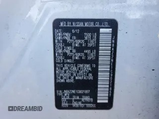 2012 Infiniti QX56 7-passenger with VIN JN8AZ2NE1C9021857, listed as a Copart auction lot 76967164 with 153,958 mi miles and Salvage Title. Bid and sale history available at carsss.com. Image 13.