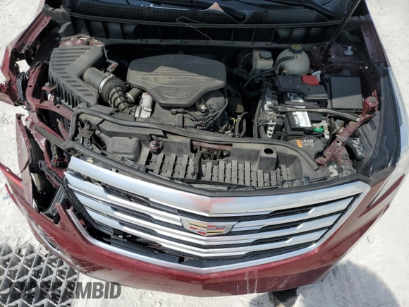 2017 Cadillac XT5 Luxury AWD with VIN 1GYKNDRS3HZ310912, listed as a Copart auction lot 50289855 with 59,464 mi miles and Salvage Title. Bid and sale history available at carsss.com. Image 14.
