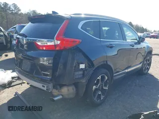 2017 Honda CR-V Touring with VIN 2HKRW2H90HH661501, listed as a IAAI auction lot 41475278 with 1 mi miles. Bid and sale history available at carsss.com. Image 4.