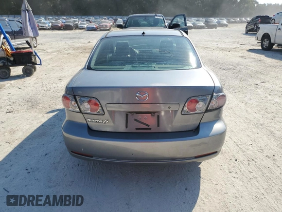 2006 Mazda 6 i with VIN 1YVFP80C865M68238, listed as a Copart auction lot 76009374 with 290,505 mi miles and Salvage Title. Bid and sale history available at carsss.com. Image 6.