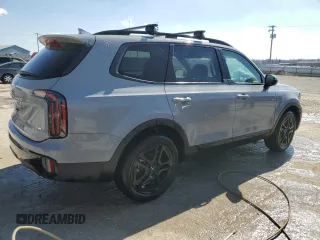 2024 Kia Telluride EX with VIN 5XYP3DGC1RG432472, listed as a Copart auction lot 46633495 with 16,385 mi miles and Salvage Title. Bid and sale history available at carsss.com. Image 3.