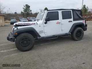 2016 Jeep Wrangler Unlimited Sport with VIN 1C4BJWDG5GL115606, listed as a Copart auction lot 50302135 with 0 mi miles and Clean Title. Bid and sale history available at carsss.com. Image 1.
