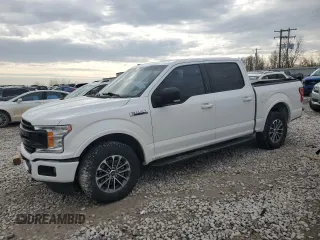 2018 Ford F-150 XL with VIN 1FTEW1EP2JFA71361, listed as a Copart auction lot 50541025 with 256,365 mi miles and Clean Title. Bid and sale history available at carsss.com. Image 1.