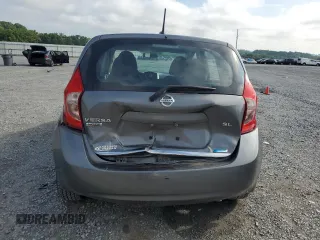 2016 Nissan Note SL with VIN 3N1CE2CPXGL365370, listed as a Copart auction lot 61049325 with 55,126 mi miles and Salvage title. Bid and sale history available at DreamBid. Image 6.