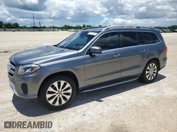 2019 Mercedes-Benz GLS 450 with VIN 4JGDF6EE5KB238100, listed as a Copart auction lot 60131264 with 94,148 mi miles and Non Repairable. Bid and sale history available at DreamBid. Image 1.