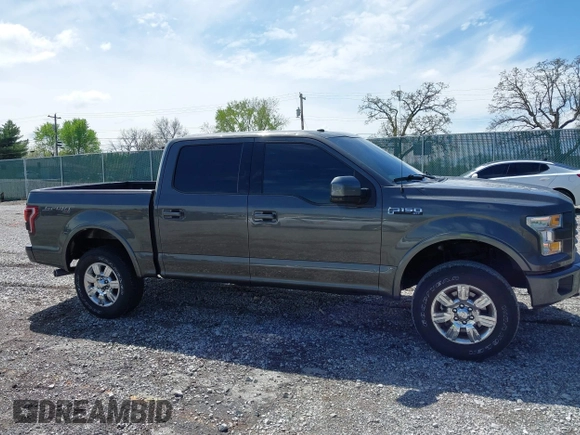 2017 Ford F-150 XL with VIN 1FTEW1EF2HKE47307, listed as a IAAI auction lot 41928346 with 50,337 mi miles. Bid and sale history available at carsss.com. Image 13.