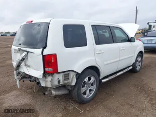 2012 Honda Pilot EX-L with VIN 5FNYF3H54CB033818, listed as a IAAI auction lot 41393030 with 182,715 mi miles. Bid and sale history available at carsss.com. Image 4.