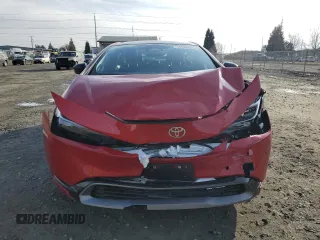 2024 Toyota Prius LE with VIN JTDADABU0R3021196, listed as a Copart auction lot 44569245 with 369 mi miles and Salvage Title. Bid and sale history available at carsss.com. Image 5.