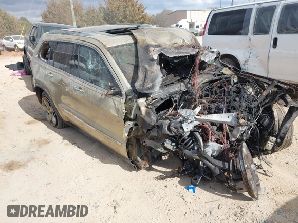 2011 Jeep Grand Cherokee Overland with VIN 1J4RS6GG8BC601398, listed as a IAAI auction lot 41720426 with Not Provided miles and . Bid and sale history available at DreamBid. Image 1.