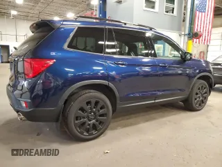 2023 Honda Passport Elite with VIN 5FNYF8H08PB012221, listed as a Copart auction lot 78213594 with 17,190 mi miles and Salvage Title. Bid and sale history available at carsss.com. Image 3.