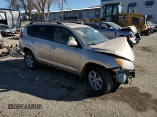 2012 Toyota RAV4 Limited with VIN 2T3YF4DV8CW138996, listed as a Copart auction lot 43215615 with 0 mi miles and Salvage Title. Bid and sale history available at carsss.com. Image 4.