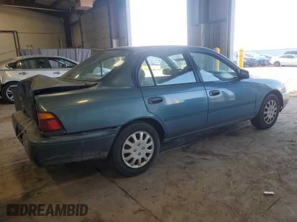 1995 Toyota Corolla DX с VIN 2T1AE09B9SC116574, выставлен на аукционе Copart как лот 61986565 с пробегом 189 044 миль миль и Списание • Salvage title. История ставок и продаж доступна на DreamBid. Изображение 3.