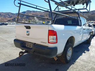 2021 Ram 2500 Tradesman with VIN 3C6UR5HJ5MG550983, listed as a IAAI auction lot 41086482 with 65,846 mi miles. Bid and sale history available at carsss.com. Image 4.