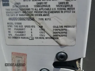 2006 Isuzu Ascender S z VIN 4NUDS13S662702565, wystawiony jako Copart lot #65395835 z przebiegiem 251 853 mil mil oraz Szkoda całkowita • Salvage title. Historia ofert i sprzedaży dostępna na DreamBid. Obrazek 13.