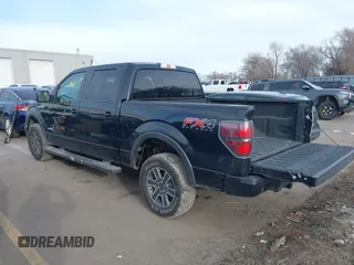 2013 Ford F-150 XL with VIN 1FTFW1ET4DFB66722, listed as a IAAI auction lot 41691976 with 160,634 mi miles. Bid and sale history available at carsss.com. Image 3.