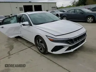 2024 Hyundai Elantra Limited with VIN KMHLP4DG7RU793239, listed as a Copart auction lot 50755805 with 2,535 mi miles and Salvage Title. Bid and sale history available at DreamBid. Image 10.