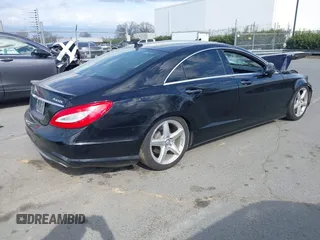 2014 Mercedes-Benz CLS 550 with VIN WDDLJ9BB3EA091673, listed as a IAAI auction lot 41721203 with 80,563 mi miles and . Bid and sale history available at DreamBid. Image 4.