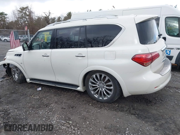 2017 Infiniti QX80 with VIN JN8AZ2NCXH9430364, listed as a IAAI auction lot 41968583 with 159,169 mi miles and . Bid and sale history available at DreamBid. Image 14.