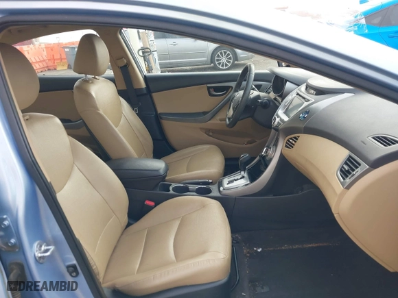 2012 Hyundai Elantra GLS with VIN KMHDH4AEXCU192161, listed as a IAAI auction lot 41646580 with 91,219 mi miles. Bid and sale history available at carsss.com. Image 5.