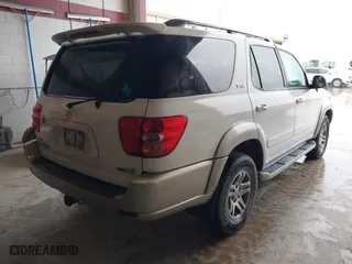 2004 Toyota Sequoia SR5 with VIN 5TDZT34A64S218109, listed as a IAAI auction lot 41809388 with 159,416 mi miles. Bid and sale history available at carsss.com. Image 4.