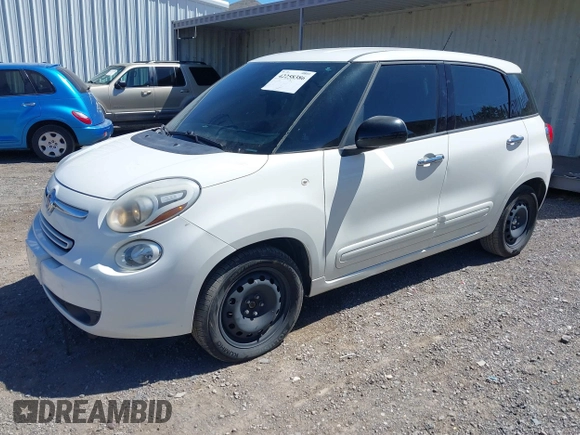 2014 FIAT 500L Pop with VIN ZFBCFAAH7EZ004624, listed as a IAAI auction lot 42258386 with 161,305 mi miles and . Bid and sale history available at DreamBid. Image 2.