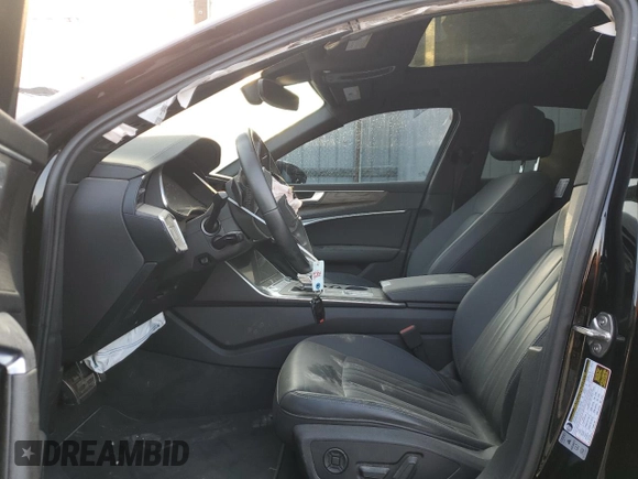 2019 Audi A6 Premium with VIN WAUK2AF2XKN035505, listed as a Copart auction lot 63650464 with 56,049 mi miles and Salvage Title. Bid and sale history available at carsss.com. Image 7.